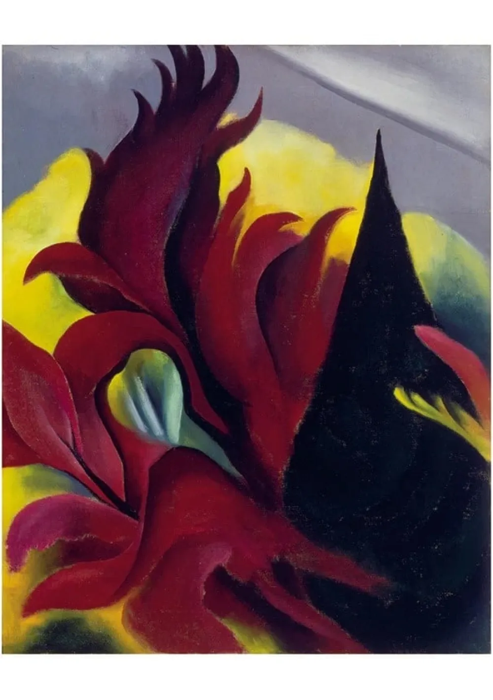 Pomegranate Georgia O'Keeffe: Trees Boxed Notecard Assortment- Boxed Cards