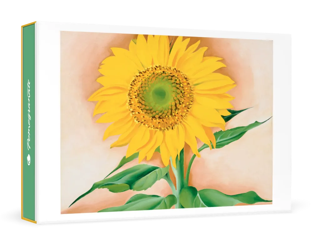 Pomegranate Georgia O'Keeffe: A Sunflower from Maggie Boxed Cards- Boxed Cards