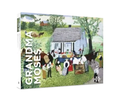 Pomegranate Grandma Moses: Moving Day on the Farm 1000-Piece Puzzle- Games & Puzzles
