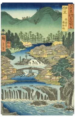 Pomegranate Hiroshige Keepsake Boxed Postcards- Boxed Cards