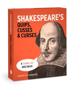 Pomegranate Knowledge Cards: Shakespeare’s Quips, Cusses & Curses- Games & Puzzles|Cultural Icons