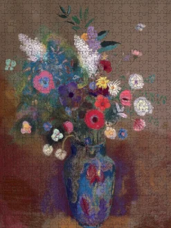Pomegranate Odilon Redon: Bouquet of Flowers 500-Piece Puzzle- Games & Puzzles