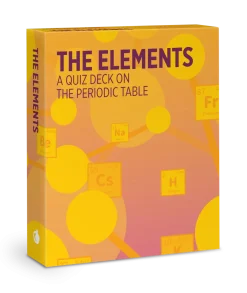 Pomegranate The Elements: A Quiz Deck on the Periodic Table Knowledge Cards- Games & Puzzles