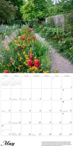 Pomegranate The Gardens at Giverny 2026 Wall Calendar- Calendars