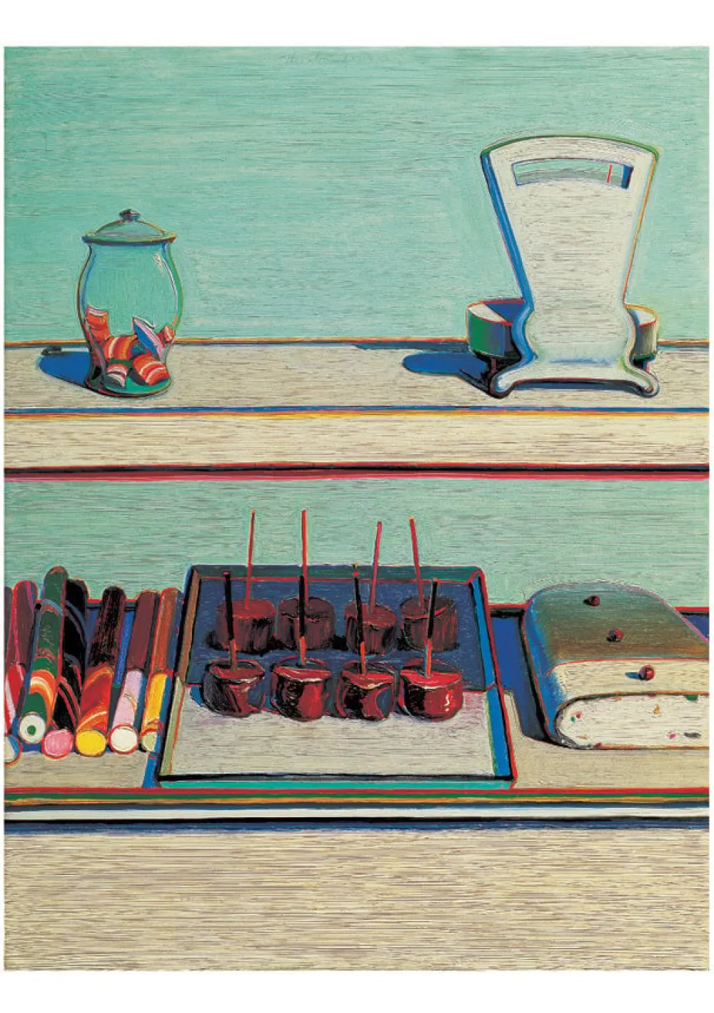Pomegranate Wayne Thiebaud: Confections Boxed Notecard Assortment- Boxed Cards
