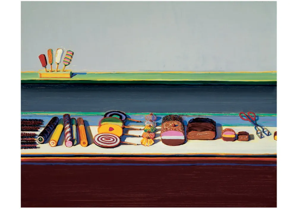 Pomegranate Wayne Thiebaud: Confections Boxed Notecard Assortment- Boxed Cards