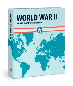 Pomegranate What Happened Here? World War II Knowledge Cards- Games & Puzzles