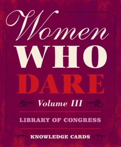 Pomegranate Women Who Dare, Volume III Knowledge Cards- Games & Puzzles