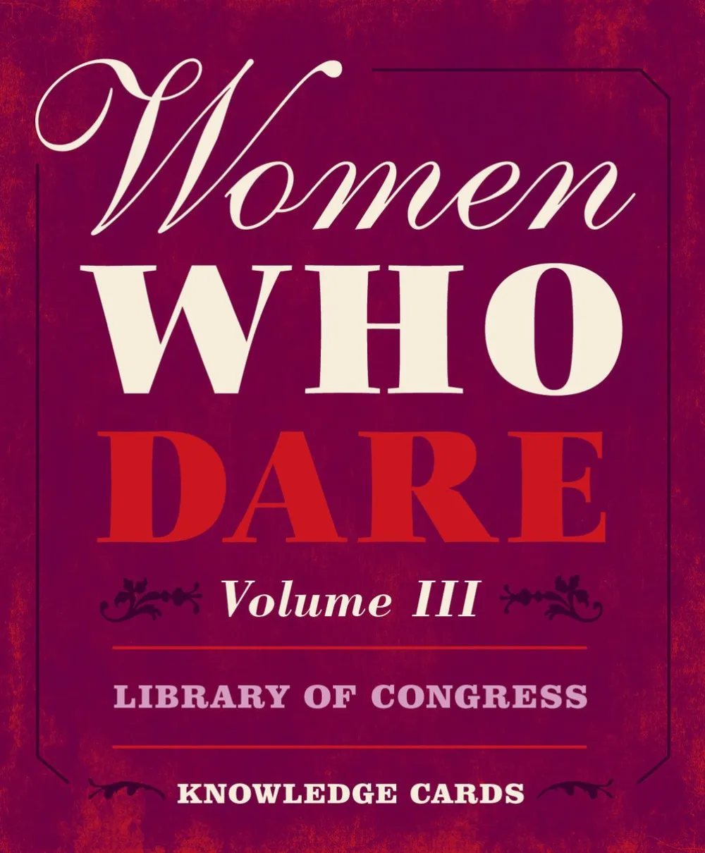 Pomegranate Women Who Dare, Volume III Knowledge Cards- Games & Puzzles