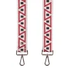 Pom Pom London Burgundy Cleopatra Strap- Pom Pom London