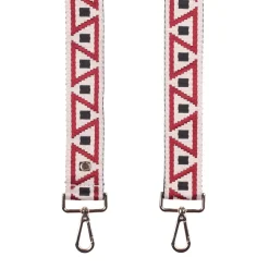 Pom Pom London Burgundy Cleopatra Strap- Pom Pom London