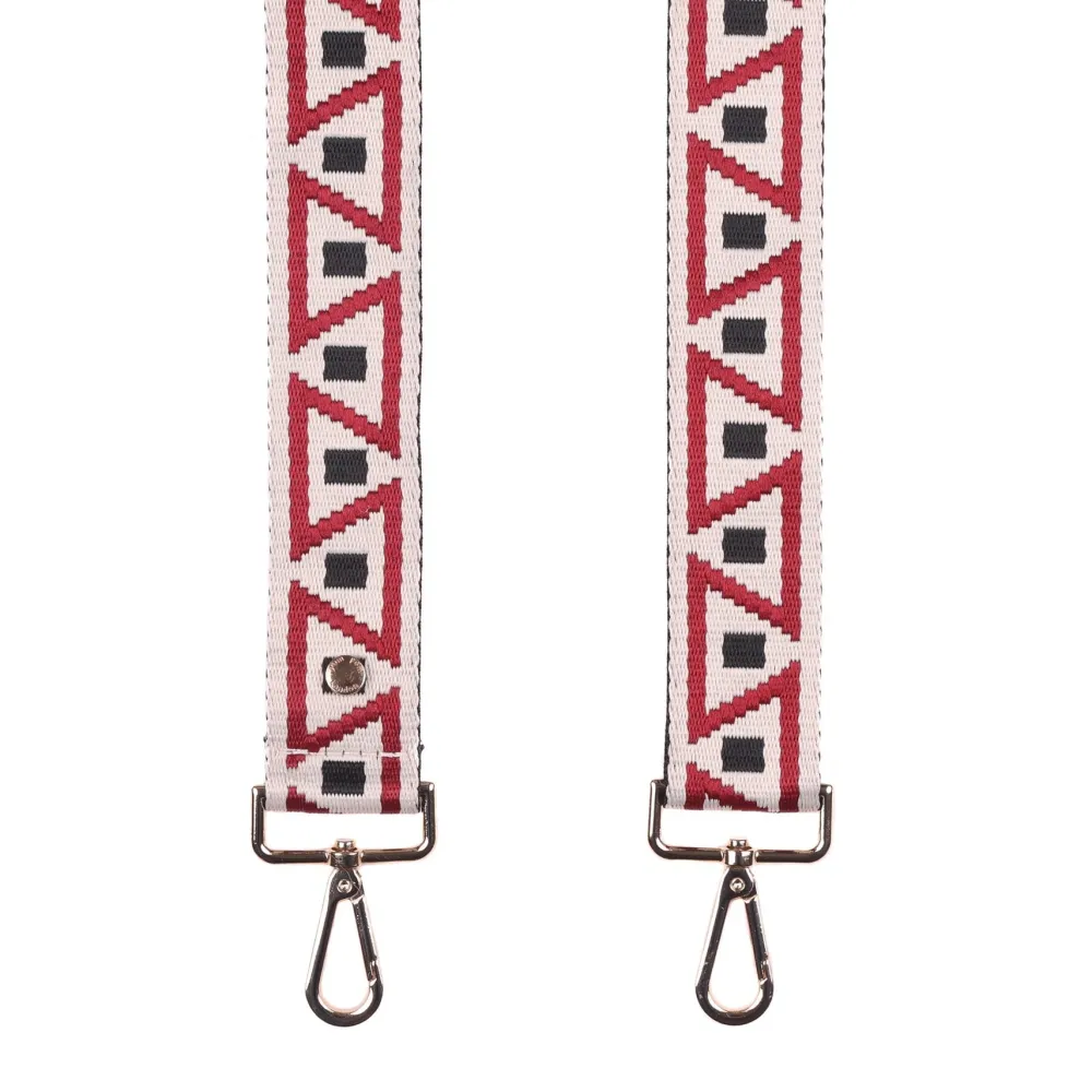 Pom Pom London Burgundy Cleopatra Strap- Pom Pom London