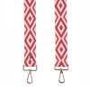 Pom Pom London Burgundy & Stone Diamond Strap- Pom Pom London