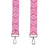 Pom Pom London Cerise Pink Kaleidoscope Strap- Pom Pom London