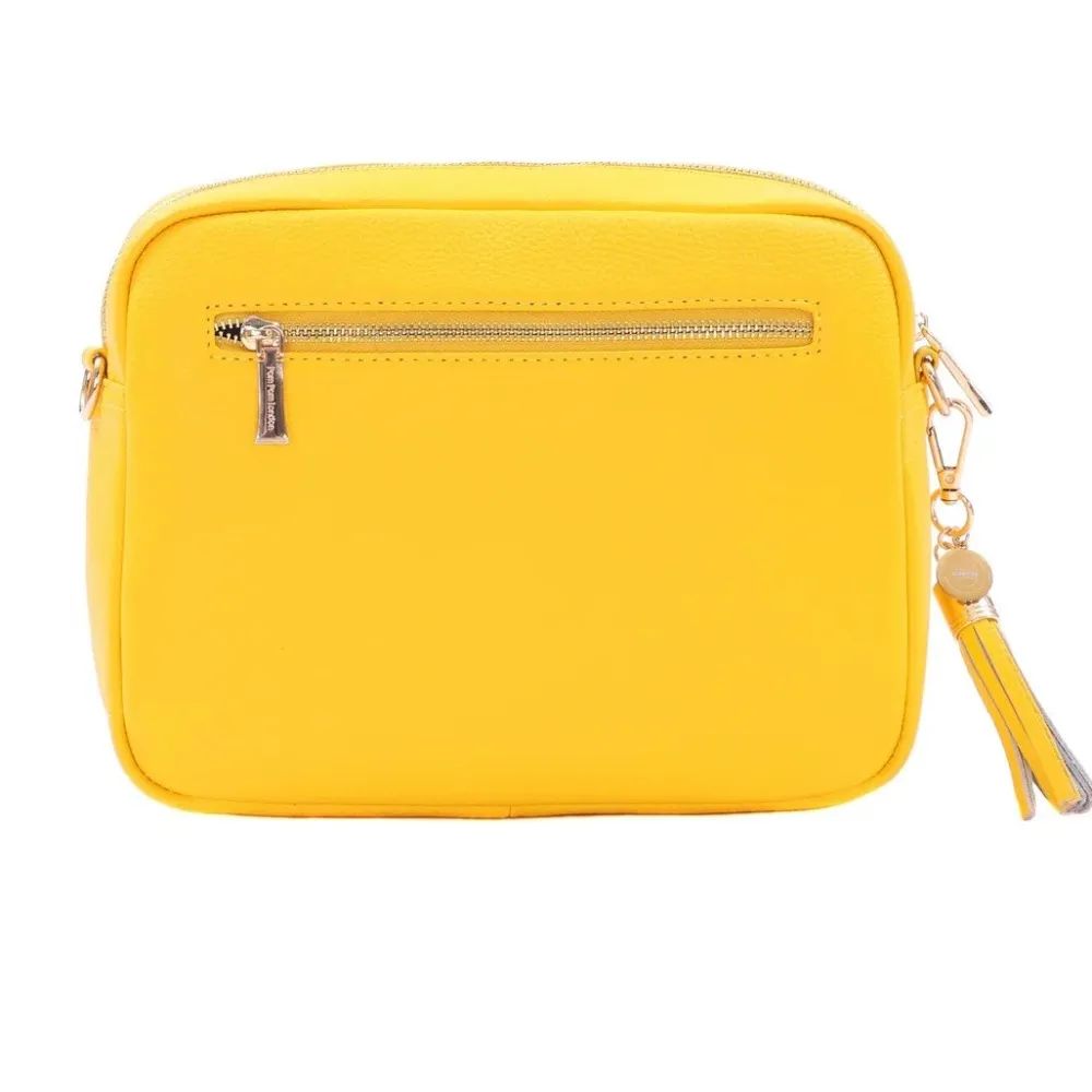 Pom Pom London Circle Line Yellow London City Plus Bag- Pom Pom London