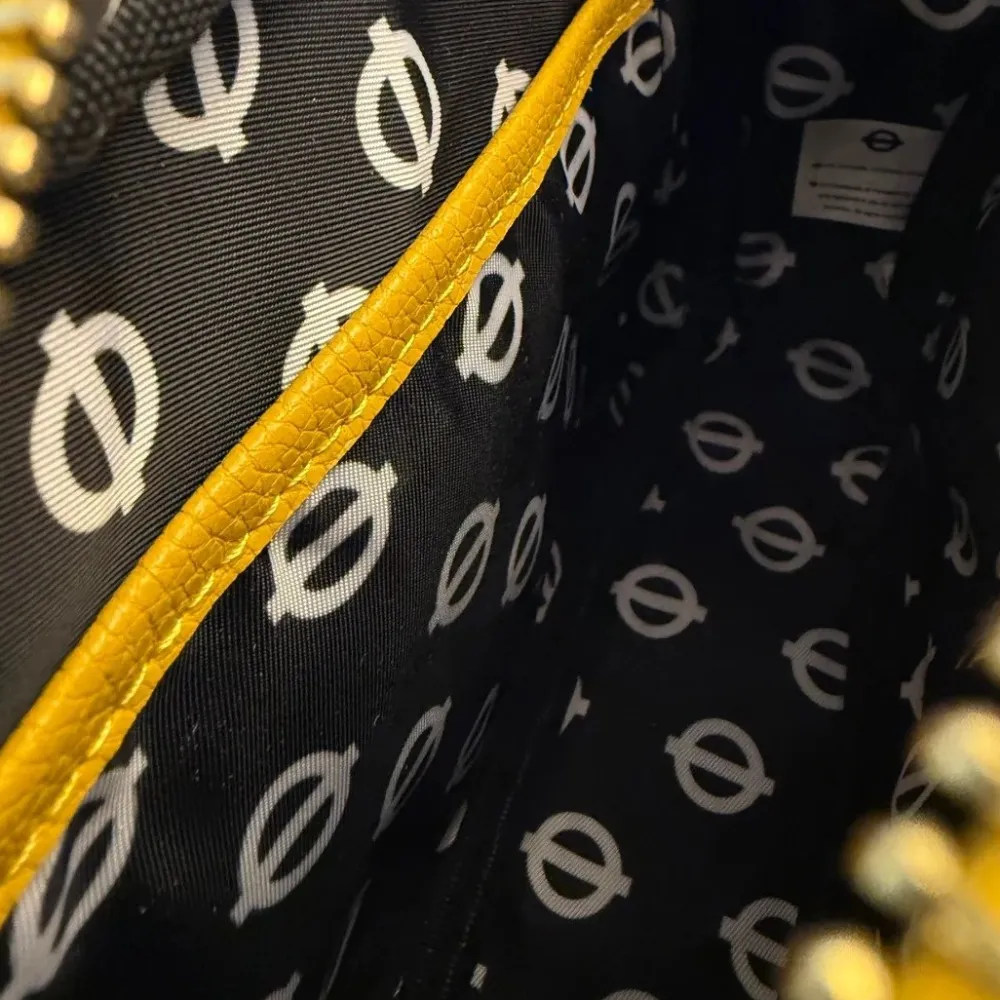 Pom Pom London Circle Line Yellow London City Plus Bag- Pom Pom London