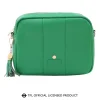Pom Pom London District Line Green London City Plus Bag- Pom Pom London