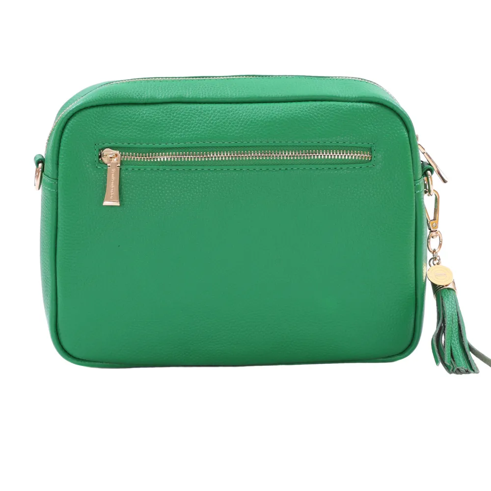 Pom Pom London District Line Green London City Plus Bag- Pom Pom London