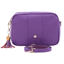 Pom Pom London Elizabeth Line Purple London City Bag- Pom Pom London
