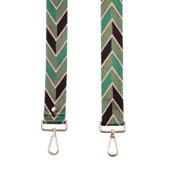 Pom Pom London Green Arrow Strap- Pom Pom London