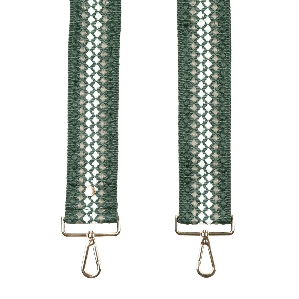 Pom Pom London Green Bobble Strap- Pom Pom London