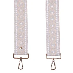 Pom Pom London Grey Trellis Strap- Pom Pom London