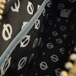 Pom Pom London Jubilee Line Grey London City Plus Bag- Pom Pom London