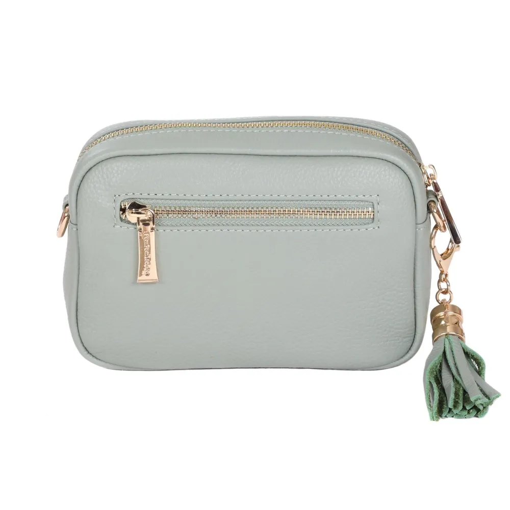 Pom Pom London Mint Green City MINI Bag- Pom Pom London