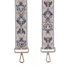 Pom Pom London Navy Floral Strap- Pom Pom London