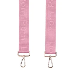 Pom Pom London Pink Logo Strap- Pom Pom London