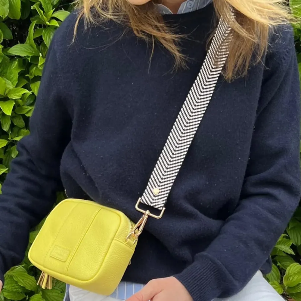 Pom Pom London Sherbet Lemon City MINI Bag- Pom Pom London