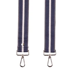 Pom Pom London Slate Blue & Stone Rope Strap- Pom Pom London