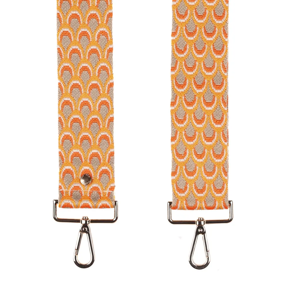 Pom Pom London Strap Marmalade Peacock- Pom Pom London