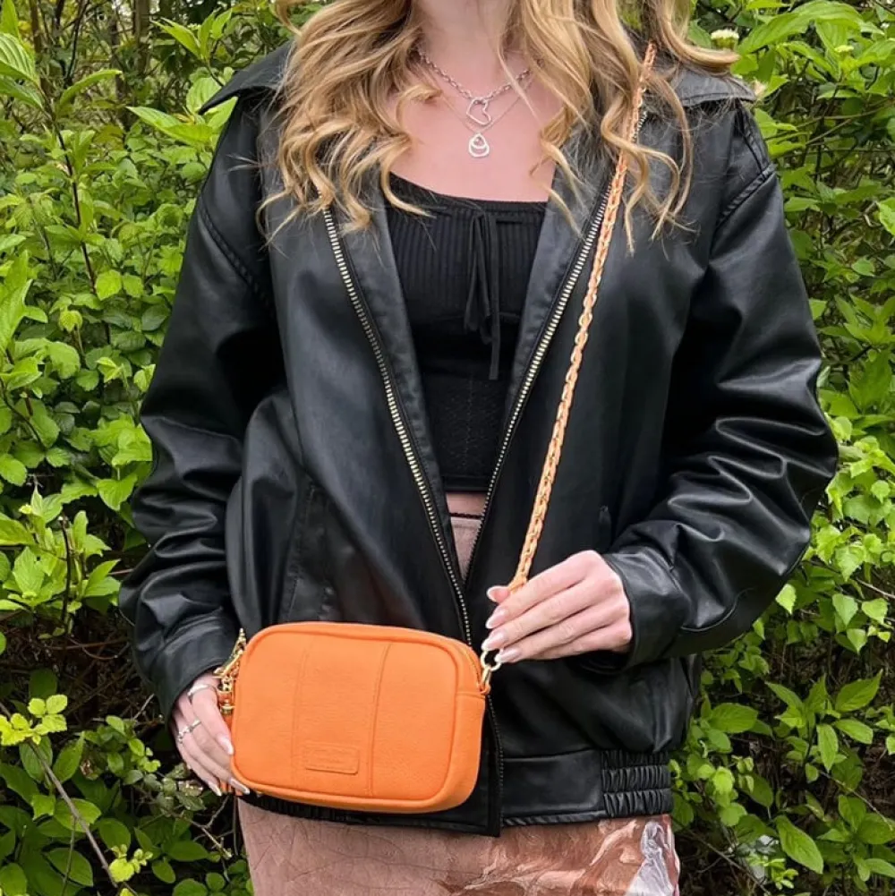 Pom Pom London Tangerine City MINI Bag- Pom Pom London