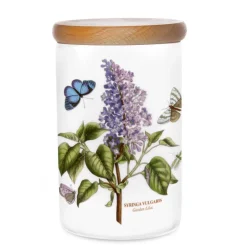 Portmeirion Botanic Garden Airtight Canister (Garden Lilac)- Storage Jars