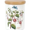 Portmeirion Botanic Garden Airtight Canister (Fuchsia)- Storage Jars