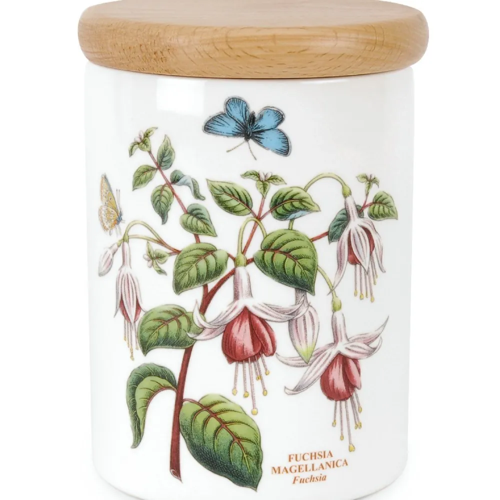 Portmeirion Botanic Garden Airtight Canister (Fuchsia)- Storage Jars