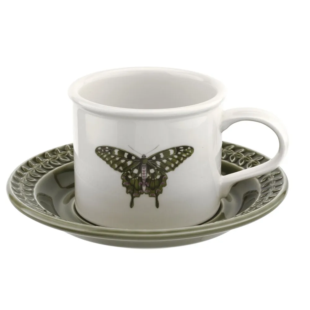 Portmeirion Botanic Garden Harmony Cup & Saucer (Forest)- Teacups & Saucers