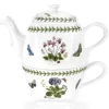 Portmeirion Botanic Garden Square Tea for One- Tea For One|Teapots