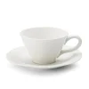 Portmeirion Sophie Conran White Teacup & Saucer- Teacups & Saucers