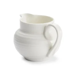 Portmeirion Sophie Conran White Cream Jug- Creamers & Sugar Bowls