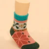 Powder UK Kid's Fair Isles Cosy Socks (Petal)- Socks|Childrenswear