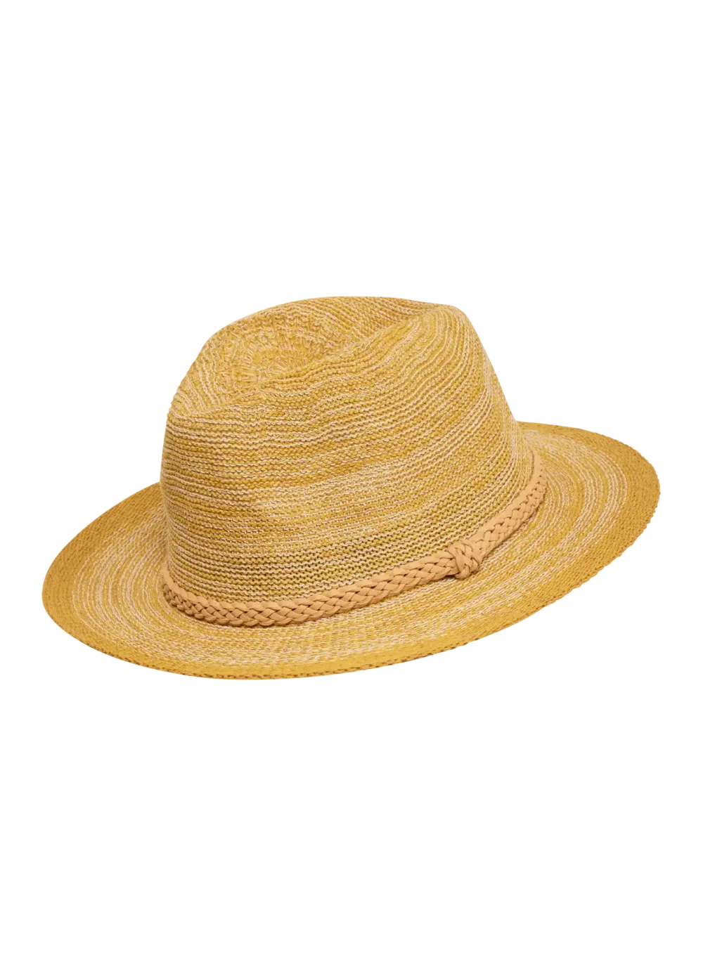 Powder UK Natalie Hat (Mango) with Yellow Braid- Hats