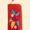 Powder UK Pomegranate in Tangerine Glasses Pouch- Sunglasses & Cases