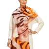 Powder UK Printed Thrill of the Tiger Scarf- Scarves & Wraps