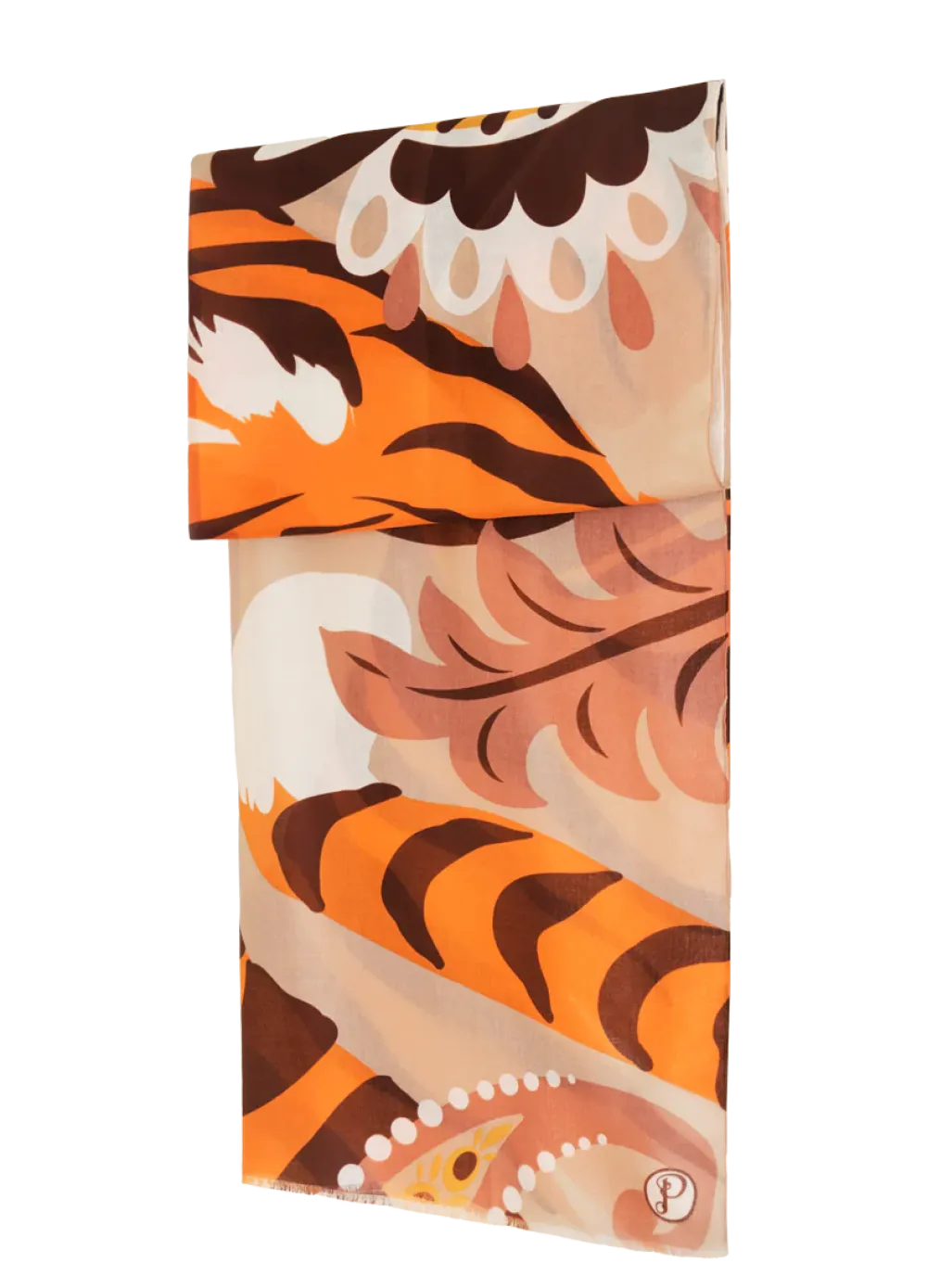 Powder UK Printed Thrill of the Tiger Scarf- Scarves & Wraps