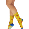 Powder UK Succulent Strawberries Mustard Yellow Ankle Sock- Socks