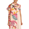 Powder UK Tropical Paradise Pink Scarf- Scarves & Wraps