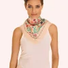 Powder UK Wild Flowers Coconut Cotton Bandana- Handkerchiefs|Scarves & Wraps
