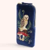 Powder UK Woodland Owl Velvet Sunglasses Pouch- Sunglasses & Cases